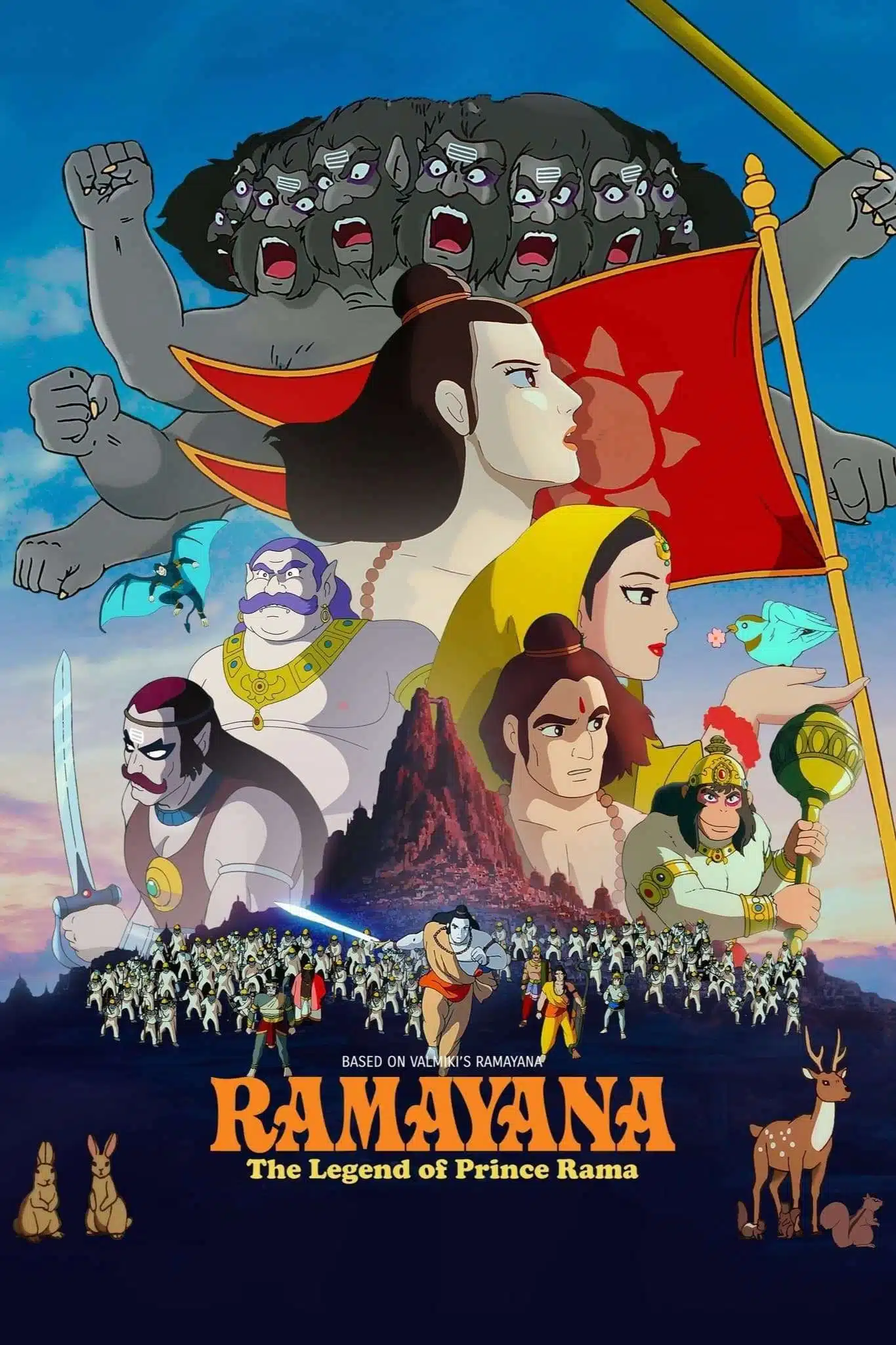 Free Ramayana – The Legend of Prince Rama (2025) Hindi Animated Movie HDRip Filmyzilla